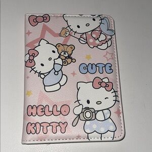 Hello Kitty Pink and White Wallet